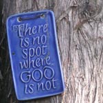 A rock that says Garden of Love